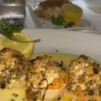 Eddie V's Prime Seafood - Two Crab-Stuffed Jumbo Gulf Shrimp - Seafood Near Me - Paramus, New Jersey