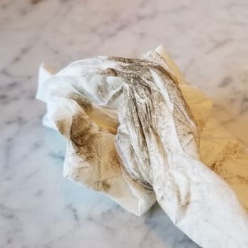 Jakey Leigh's - Napkin used to wipe our table - Cafes Near Me - Kanab, Utah