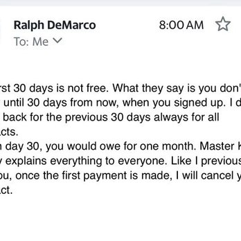 Kellers TaeKwondo - Email from the billing office. - Taekwondo Near Me - Roseville, California