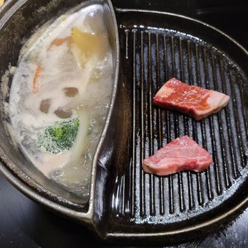 Halves Boiling Pot + Grill - Shabu + grill setup - Japanese Near Me - Foothill Ranch, California