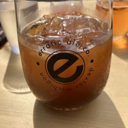 Iced coffee