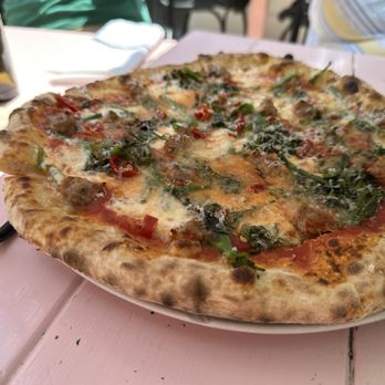 Bettina - Casita Sausage & Broccolini Pizza - Pizza Near Me - Santa Barbara, California Bettina - Casita Sausage & Broccolini Pizza - Pizza Near Me - Santa Barbara, California