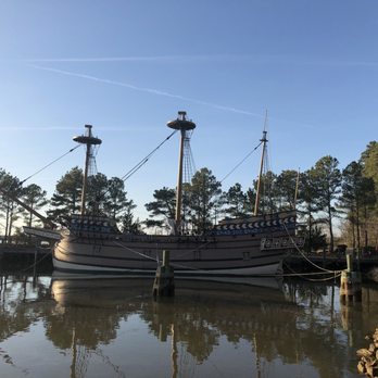 Jamestown Settlement - view of another ship we couldn't go on - Museums Near Me - Williamsburg, Virginia Jamestown Settlement - view of another ship we couldn't go on - Museums Near Me - Williamsburg, Virginia