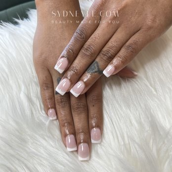 Sydney Le - French Dipping Powder + Tips - Nail Salons Near Me - Birmingham, Alabama