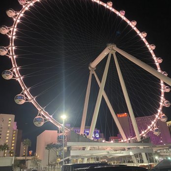 The High Roller - High roller at night - Amusement Parks Near Me - Las Vegas, Nevada