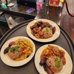 Sweet Fingers - 3 favorite dinner Entre at Sweet Fingers Jamaican Restaurant