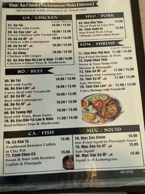 Menu photo 2 Linh's Bistro Dayton, OH