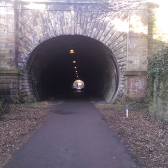Trinity Path - Tunnel - was former railway line - Parks Near Me - Edinburgh, EDH