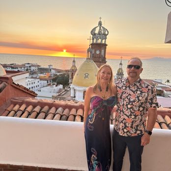 La Cappella - My husband and I celebrating our 13th anniversary.  Will be back next year.  La Cappella is a special restaurant.  Highly recommend!! - Italian Near Me - Puerto Vallarta, JAL
