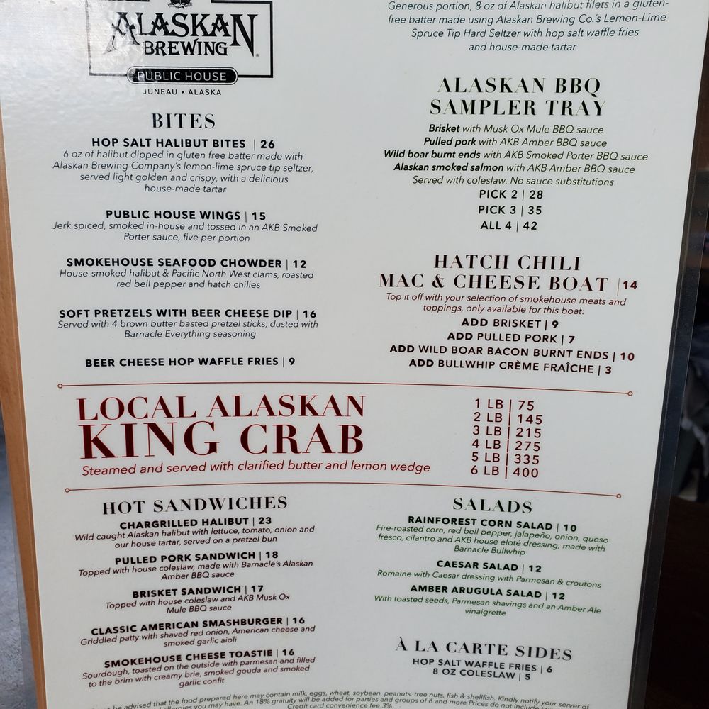 Alaskan Brewing Public House - Barbeque Near Me - Juneau, Alaska