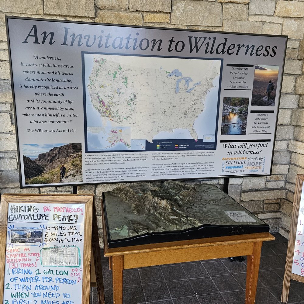 Pine Spring Visitor Center - Visitor Centers Near Me - Salt Flat, Texas