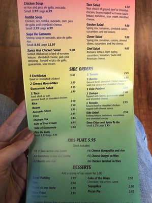 Menu photo 6 El Preferido Clover, SC Menu photo 6 El Preferido Clover, SC