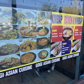 GOGI - Phoenix - 1/12/25 Menu - Korean Near Me - Phoenix, Arizona