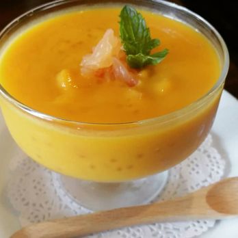 Fatty Fish Sushi Restaurant - Mango dessert - Sushi Bars Near Me - Everett, Washington
