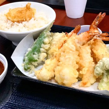 Hannosuke - Shrimp Tempura Plate - Japanese Near Me - Los Angeles, California