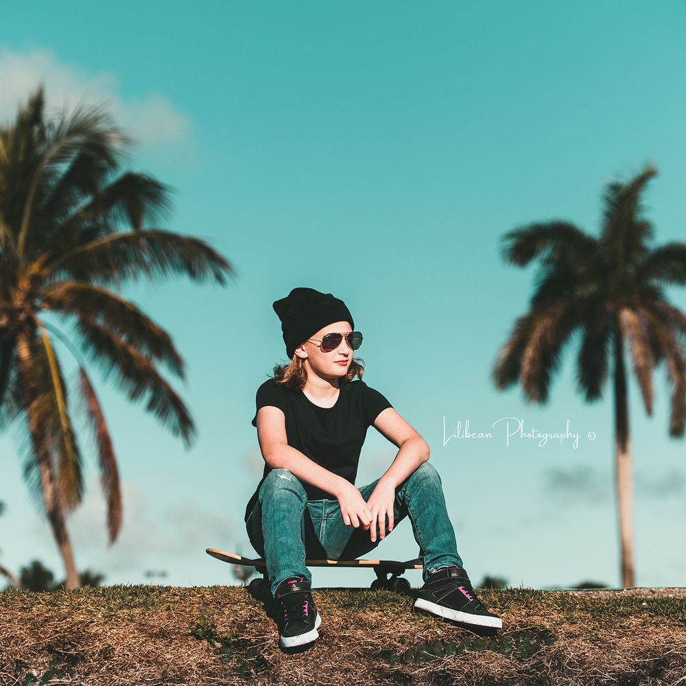 Lilibean Photography - Skater shoot Haullover Beach Miami - Session Photography Near Me