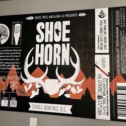 Shoe Tree Brewing - 4/13/25 FYI. Cool art. First label?