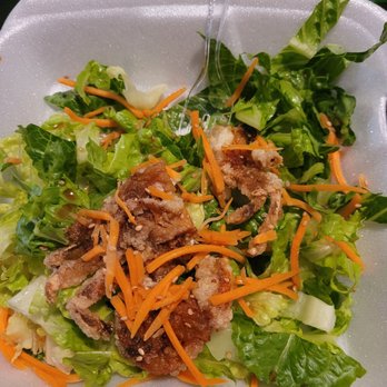 Momo no Hana - Soft shell crab (fried) salad $8.99 - Sushi Bars Near Me - Apache Junction, Arizona Momo no Hana - Soft shell crab (fried) salad $8.99 - Sushi Bars Near Me - Apache Junction, Arizona