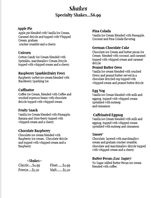 Menu photo 2 Shingletown Scoops Shingletown, CA Menu photo 2 Shingletown Scoops Shingletown, CA