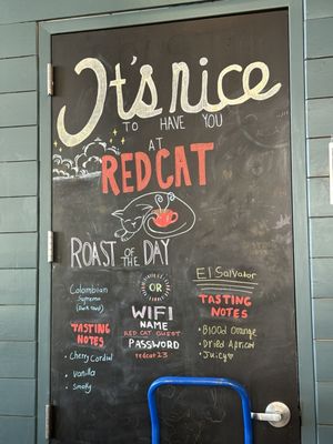 Menu photo 3 The Red Cat Birmingham, AL