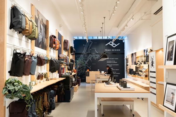Peak Design NYC Store by null