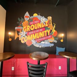 Stompin' Groundz - Moral and sitting area
