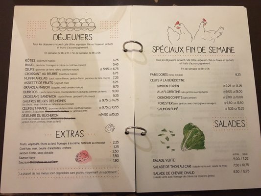 Menu photo 5 Cafe Cambio Chicoutimi, QC Menu photo 5 Cafe Cambio Chicoutimi, QC