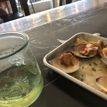 Knot Norm's - White wine and clam casino. - Seafood Near Me - Norwalk, Connecticut Knot Norm's - White wine and clam casino. - Seafood Near Me - Norwalk, Connecticut