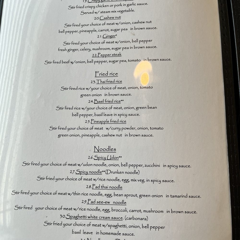 Thai & Vine - Menu - Thai Near Me - Oak Island, North Carolina Thai & Vine - Menu - Thai Near Me - Oak Island, North Carolina