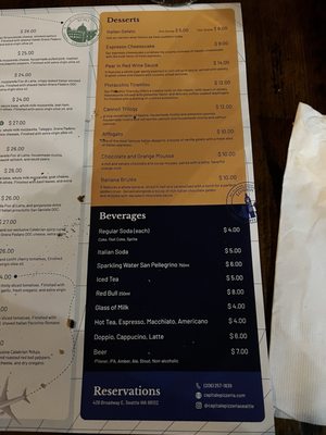 Menu photo 4 Capitale Pizzeria Seattle, WA Menu photo 4 Capitale Pizzeria Seattle, WA