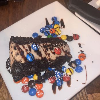 Bar Grazie - Oreo Mousse Cake - oreo mousse, Oreo cookie, m & m's - Pizza Near Me - Massapequa Park, New York Bar Grazie - Oreo Mousse Cake - oreo mousse, Oreo cookie, m & m's - Pizza Near Me - Massapequa Park, New York