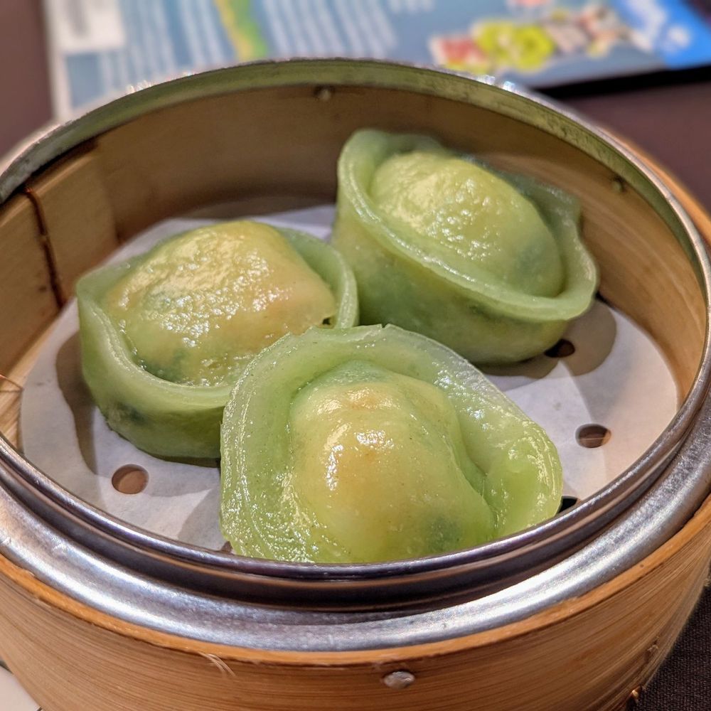 Dim Sum Palace - March 15, 2025; Seafood Peashoot Dumplings ($5.95) - Dim Sum Near Me - New York, New York Dim Sum Palace - March 15, 2025; Seafood Peashoot Dumplings ($5.95) - Dim Sum Near Me - New York, New York