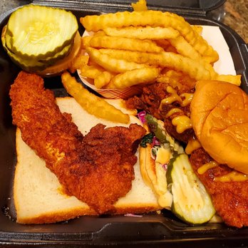 Dave's Hot Chicken - Signature phallic chicken tender - Chicken Shop Near Me - Escondido, California Dave's Hot Chicken - Signature phallic chicken tender - Chicken Shop Near Me - Escondido, California