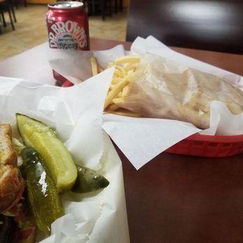 Herm's Palace - Grilled Cheese burger w/ Fries and Drink - American Near Me - Skokie, Illinois Herm's Palace - Grilled Cheese burger w/ Fries and Drink - American Near Me - Skokie, Illinois