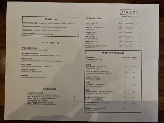 Menu photo 8 Razza Jersey City, NJ Menu photo 8 Razza Jersey City, NJ