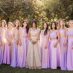 Indian Ladies Tailoring and Alterations - 8 bridesmaid lehengas.