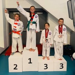 Tucker Tang Soo DO - Double gold!!