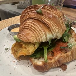 CROISSANT HAM & CHEESE. CROISSANT HAM & CHEESE.