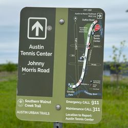 Austin Tennis Center - Nearby trail