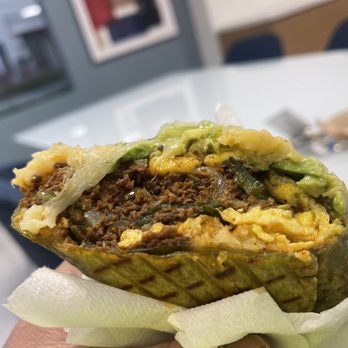 The Model Bakery - Chorizo burrito - Bakeries Near Me - Saint Helena, California The Model Bakery - Chorizo burrito - Bakeries Near Me - Saint Helena, California