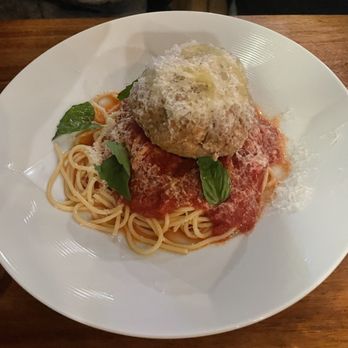 Dovetail Pizza - TG Spaghetti Meatball - Pizza Near Me - Austin, Texas