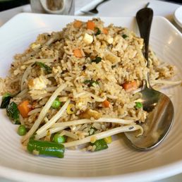 Spicy Thai Fried Rice Plate