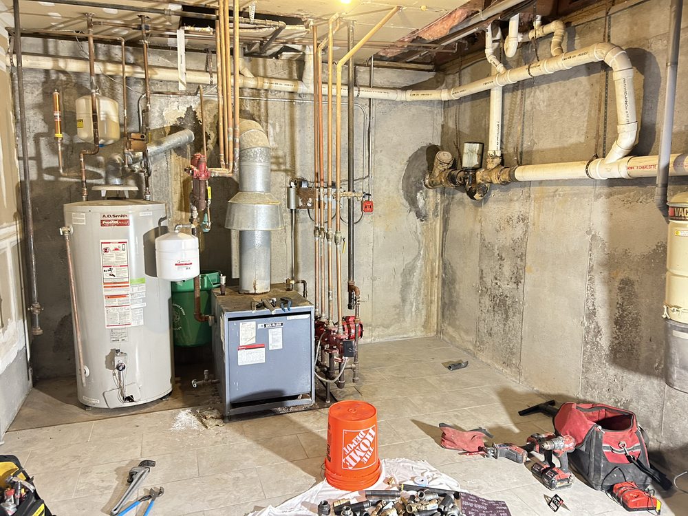 Slide of Nando’s plumbing