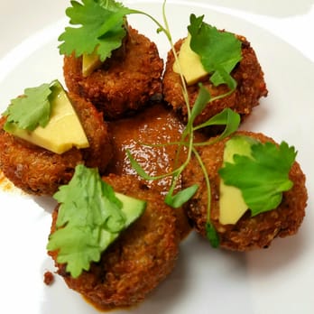 Fete - Quinoa Cakes $8 (Dinner) - New American Near Me - Honolulu, Hawaii Fete - Quinoa Cakes $8 (Dinner) - New American Near Me - Honolulu, Hawaii