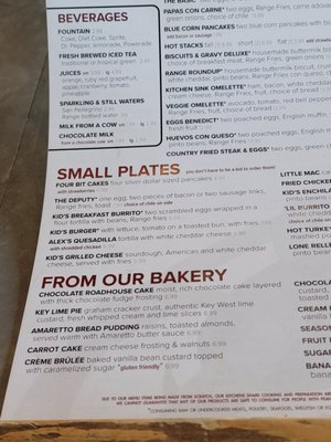 Menu photo 5 The Range Café Albuquerque, NM