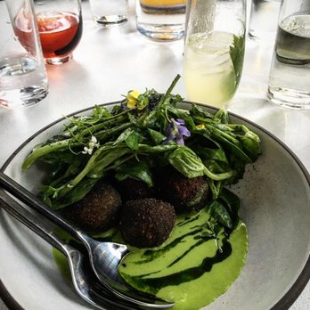 Sanjusan - Basil arancini and lemongrass mocktail - Pizza Near Me - Minneapolis, Minnesota Sanjusan - Basil arancini and lemongrass mocktail - Pizza Near Me - Minneapolis, Minnesota