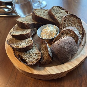 Alpina Restaurant - 1/2 order Rye- Sourdough Bread - Modern European Near Me - Malahat, British Columbia