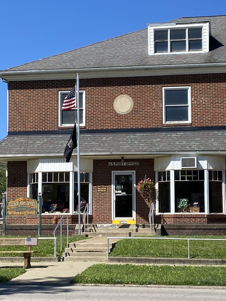 USPS MCDONALD Updated May 2024 500 Ohio Ave, McDonald, Ohio