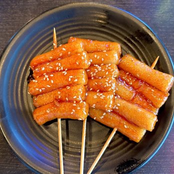 Sura - Crispy Rice Cake Skewers Tteok-kkochi - Korean Near Me - Long Beach, California