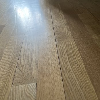 TJ's Hardwood Flooring - Uneven gaps, seams showing - Flooring Near Me